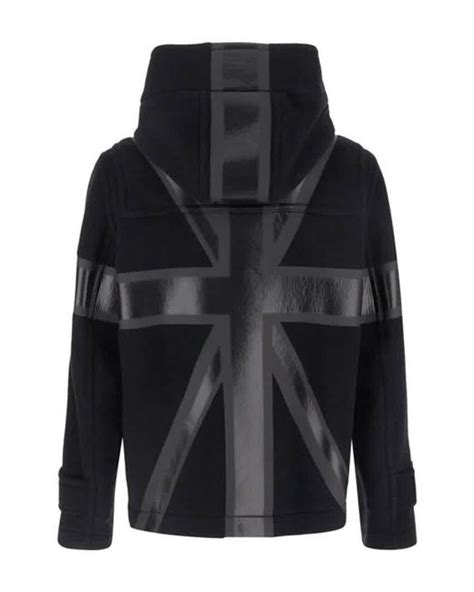 burberry union jack hoodie|Burberry Hooded Union Jack Coat on SALE .